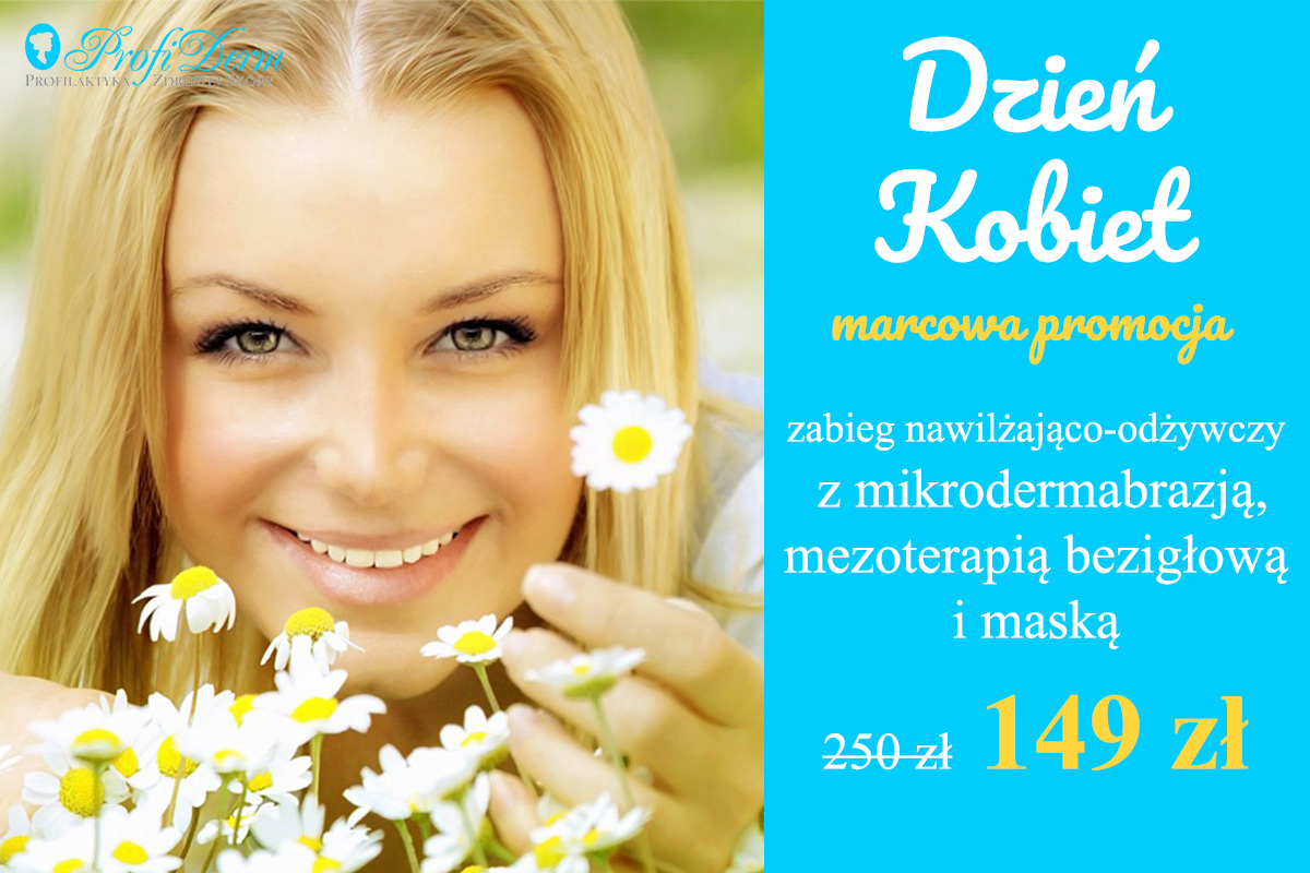 Świętujmy Dzień Kobiet - promocja na cały marzec!